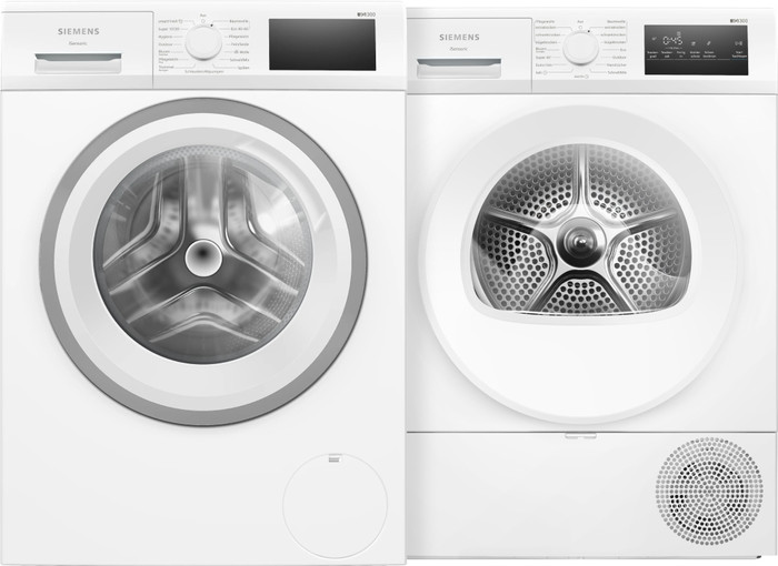 Siemens WM14N127 + Siemens WT45HVA4 Main Image