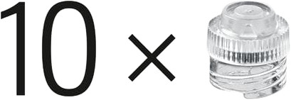 JURA Interchangeable Milk Spout CX3 (set of 10) accessory