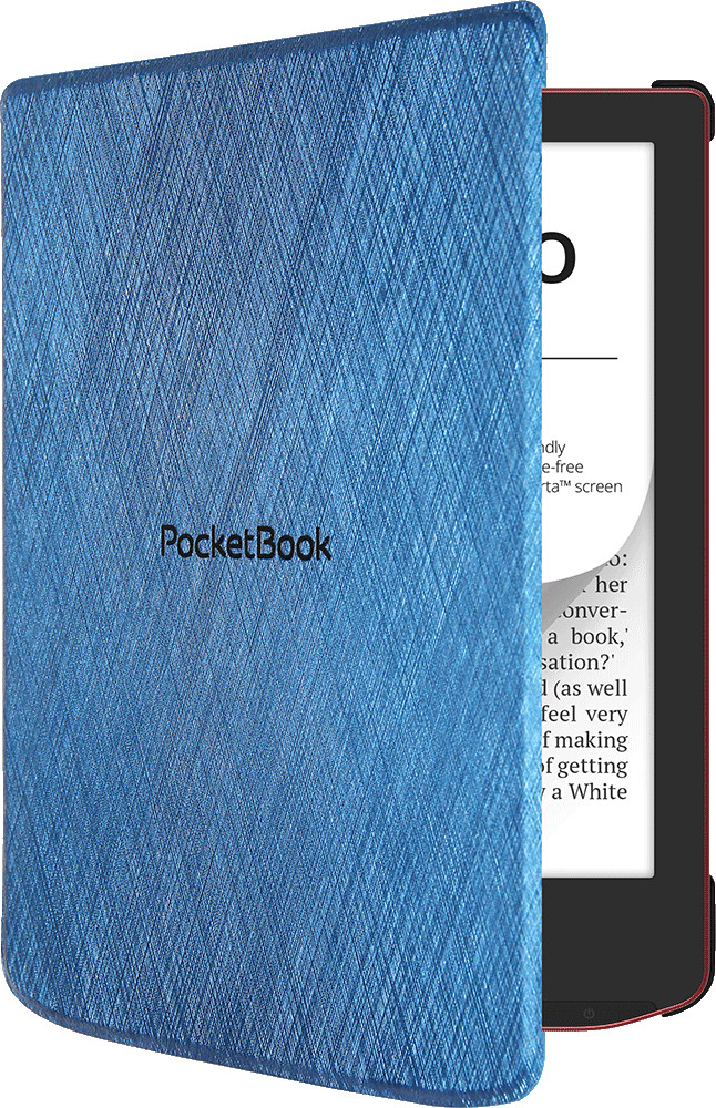 PocketBook Cover Shell Verse / Verse Pro / Verse Pro Color Blau produkt in gebrauch