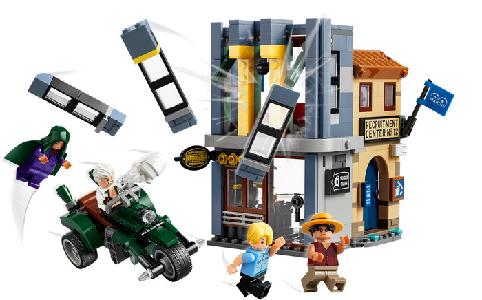 LEGO One Piece Showdown mit Kapitän Smoker 75642 detail