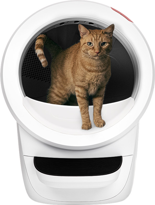 Whisker Automatisches Katzenklo Litter-Robot 4 Weiß produkt in gebrauch