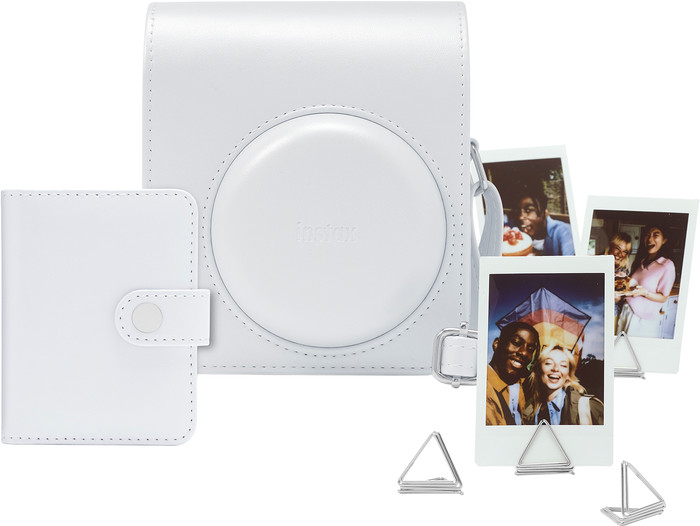 Fujifilm Instax Mini 13 Zubehörset Clay White Main Image