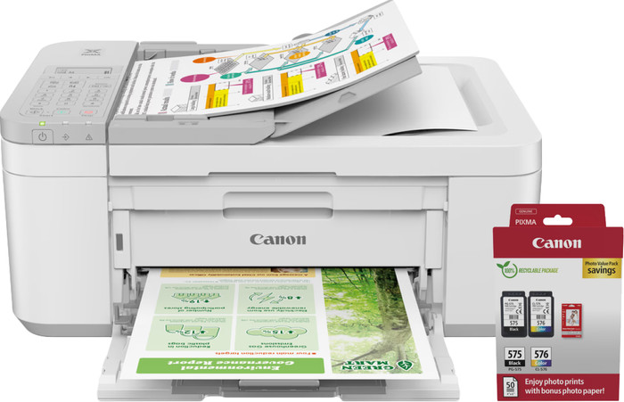Canon PIXMA TR4756i + 1 Satz Reservetinte + Fotopapier Main Image