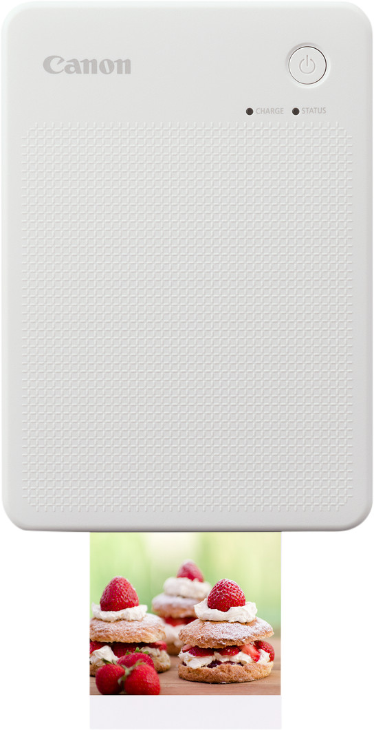 Canon SELPHY QX20 Weiß produkt in gebrauch