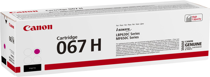 Canon 067H XL-Toner Magenta Main Image