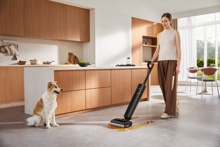 Dreame G12 Pro Flex produkt in gebrauch