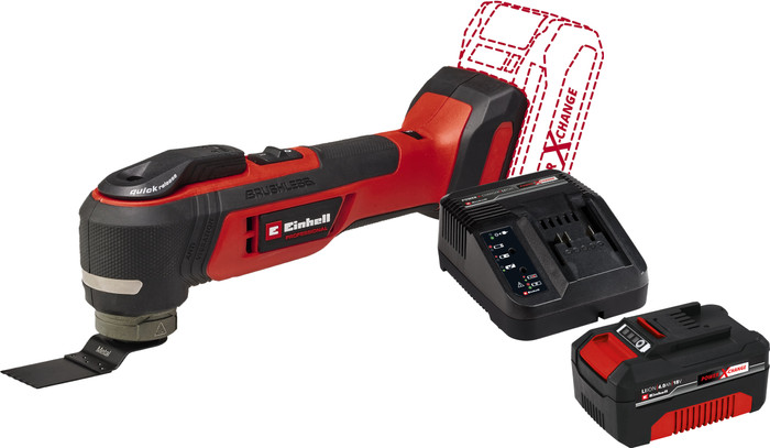 Einhell TP-MG 18 Li BL Solo + Einhell 18 V/4.0 Ah Starterset - Power X-Change Main Image