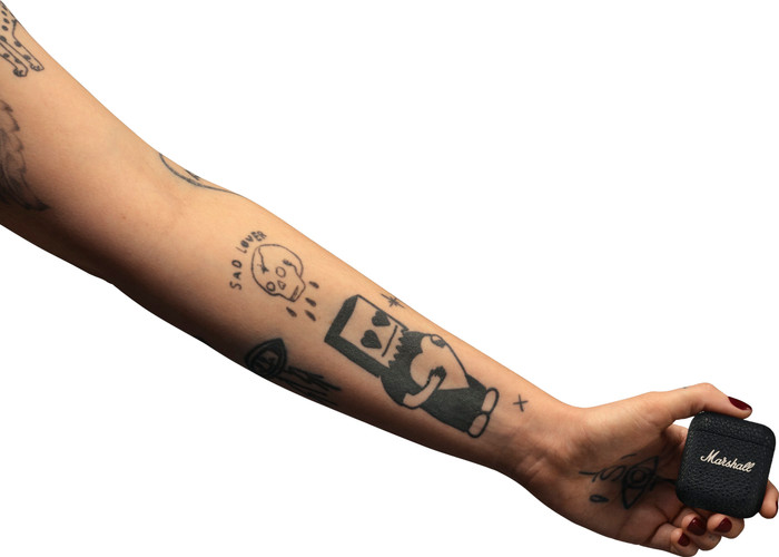 Marshall Minor IV TW Black product in use