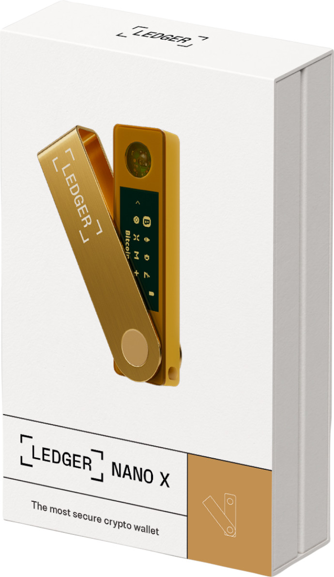 Ledger Nano X Gold packaging
