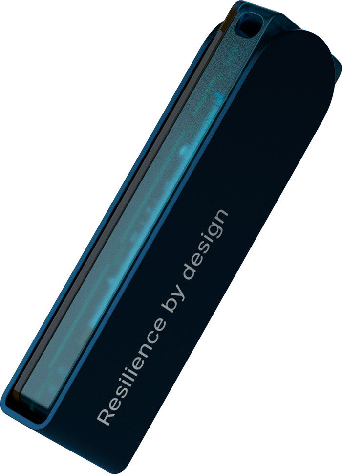 Ledger Nano X Sapphire Blue inside