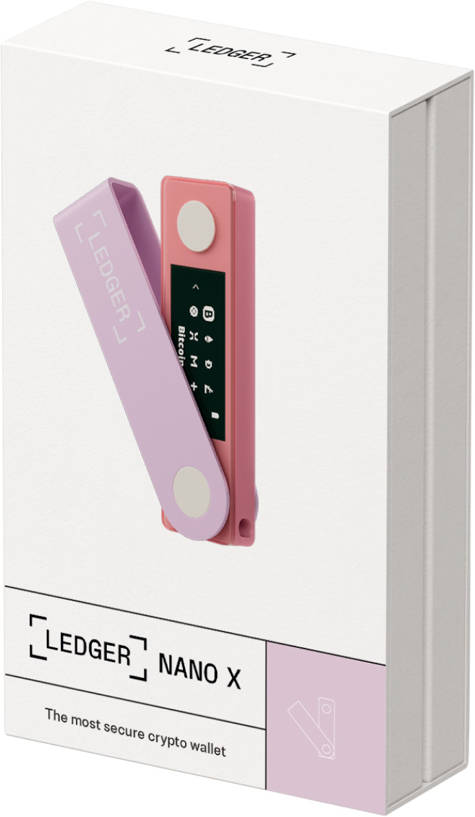 Ledger Nano X Pastel Pink packaging
