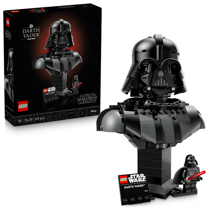 LEGO Star Wars Dart Vader Bust 75439 right side