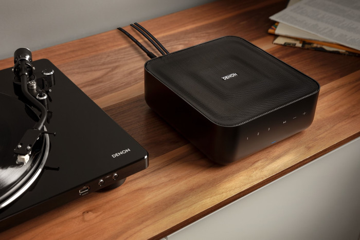 Denon Home Amp produkt in gebrauch