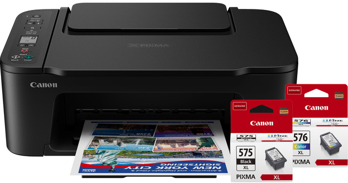 Canon PIXMA TS3750i + 1 Satz XL-Reservepatronen Main Image