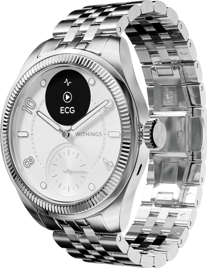 Withings ScanWatch Nova Brilliant Titanium Silber 39 mm Main Image