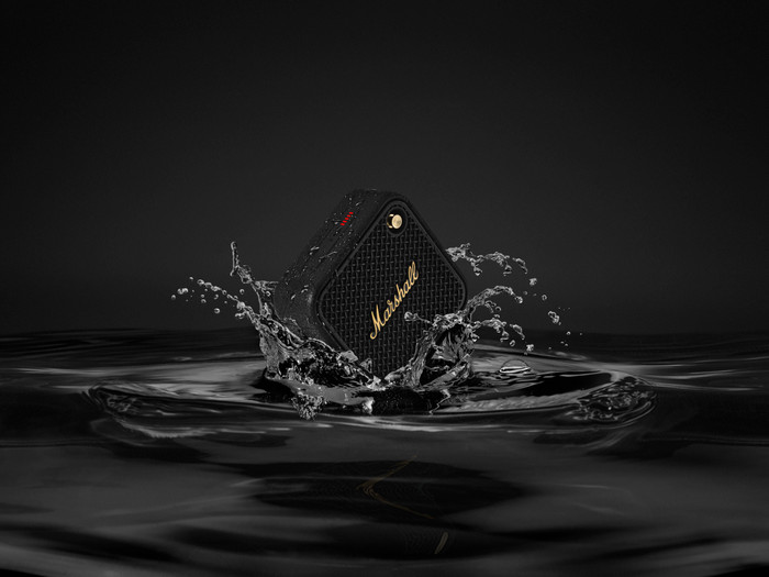 Marshall Willen II BT Black & Brass produkt in gebrauch