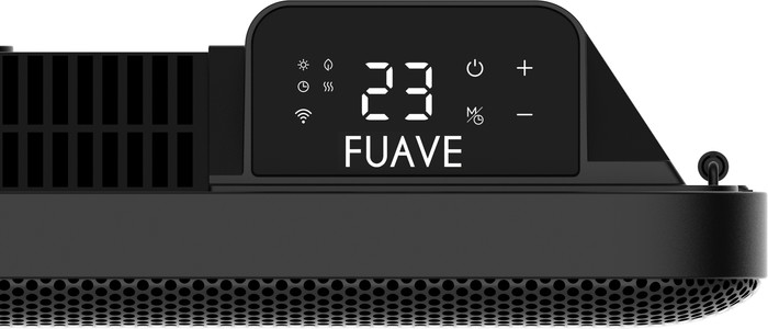 Fuave Gothenburg Premium Schwarz WLAN detail
