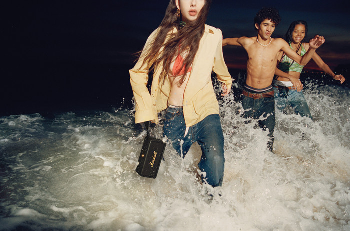 Marshall Middleton Black & Brass produkt in gebrauch