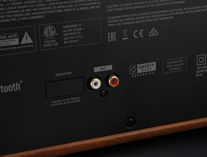 Marshall Stanmore III BT Brown detail