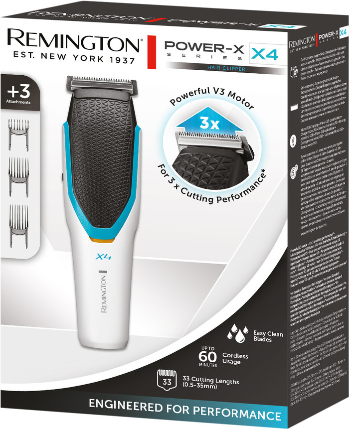 Remington Power-X Series X4 HC4000 verpackung