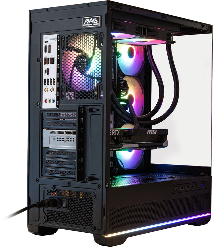 Cobalt x POWERED BY MSI - Tier 2 - RTX 5070 Ti - Ryzen 7 7800X3D - 32GB - 2TB SSD back