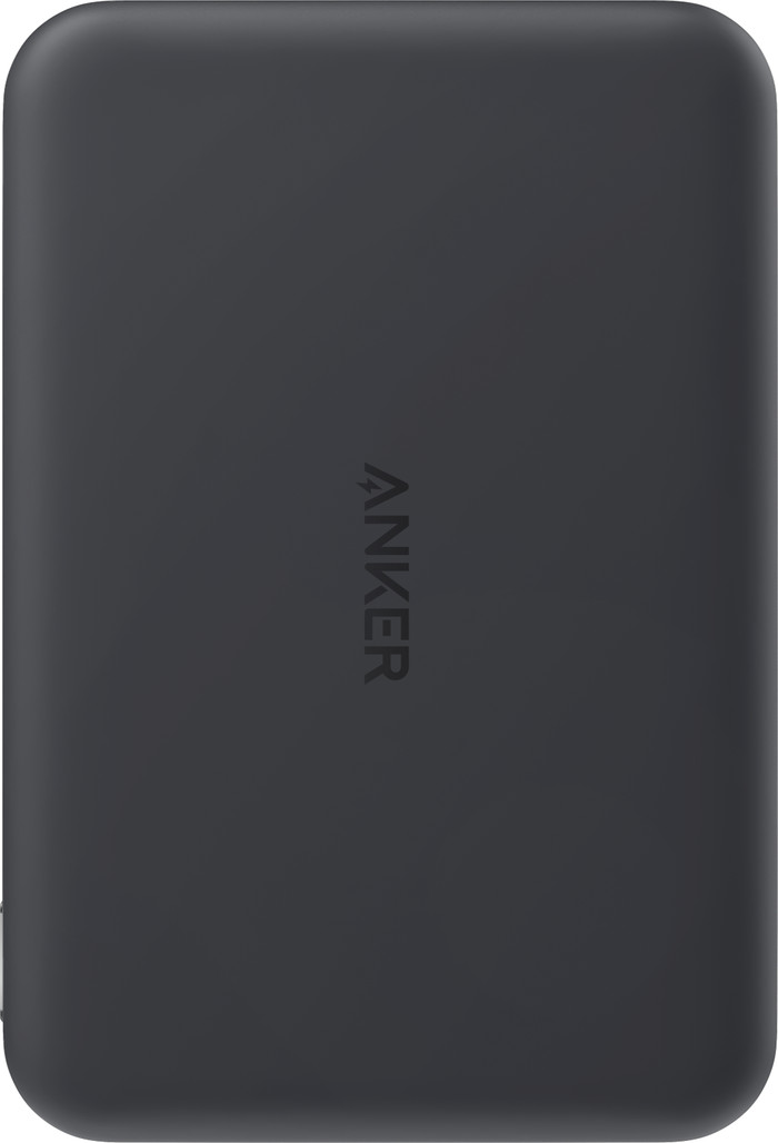 Anker MagGo Slim Wireless Power Bank with MagSafe and Qi2 10,000mAh with Fast Charging Black bottom