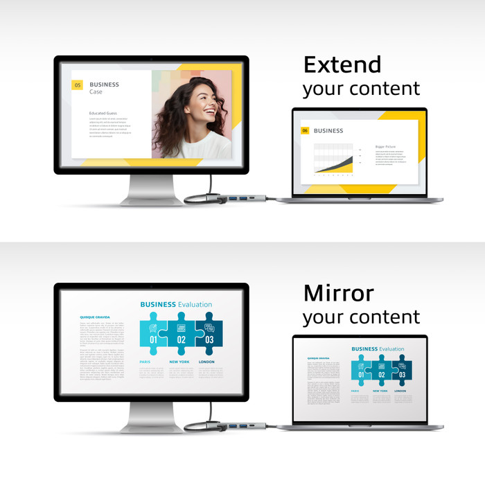 ACT AC7091 USB-C Dockingstation visueller lieferant