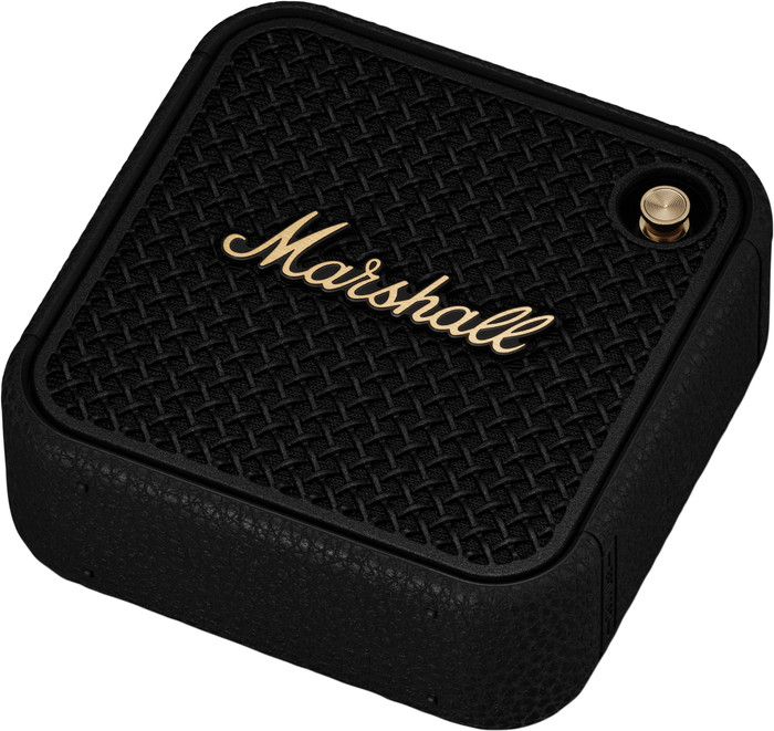 Marshall Willen II BT Black & Brass oberseite