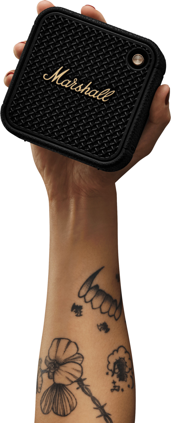 Marshall Willen II BT Black & Brass produkt in gebrauch