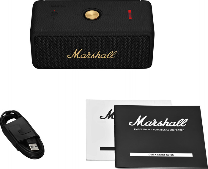 Marshall Emberton II BT Black & Brass zubehör