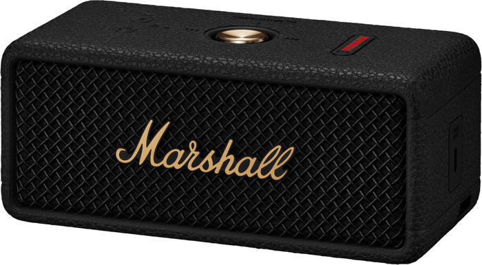 Marshall Emberton III BT Black & Brass linke seite