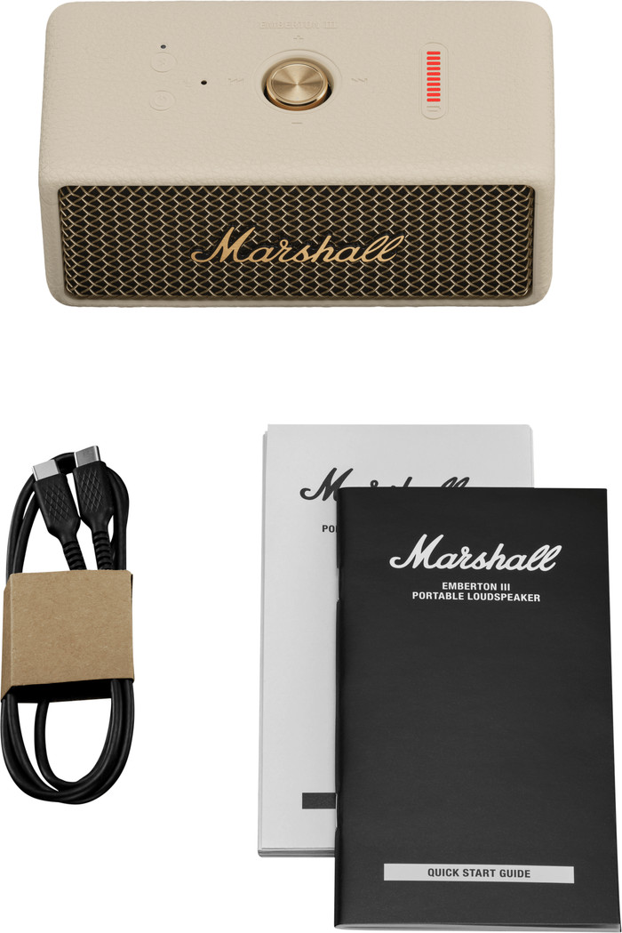 Marshall Emberton III BT Creme zubehör
