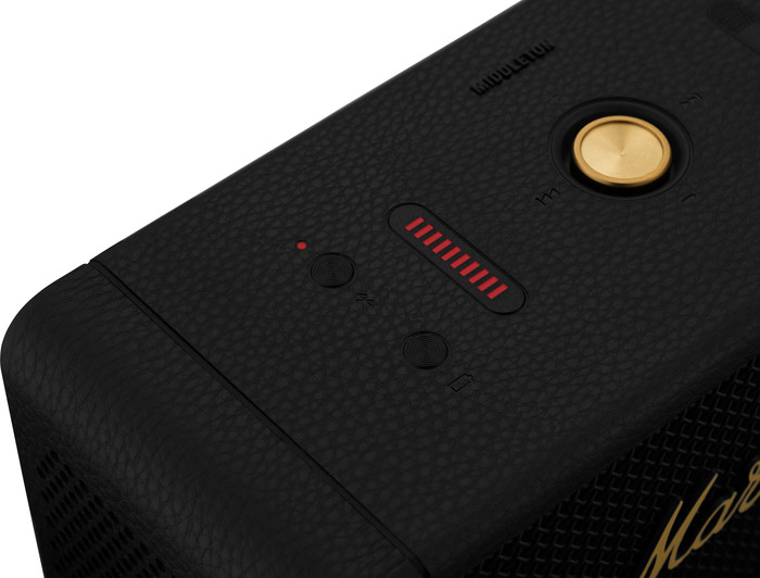 Marshall Middleton Black & Brass detail