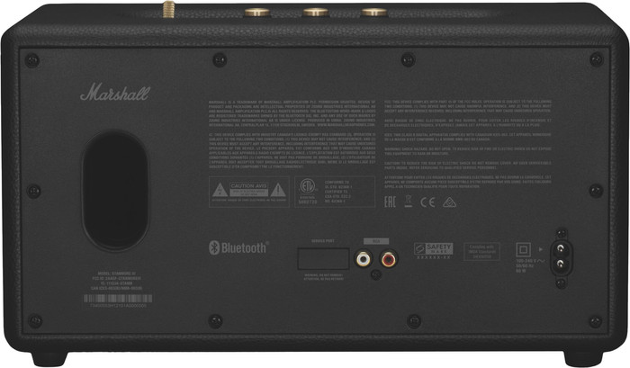 Marshall Stanmore III BT Schwarz rückseite