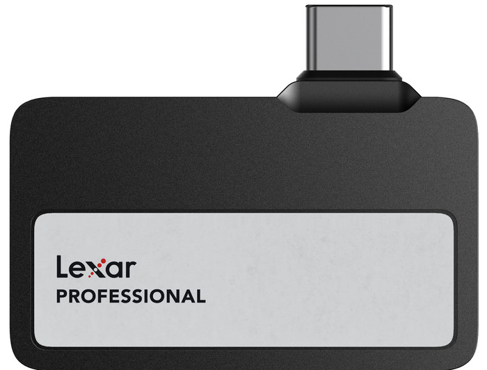 Lexar Go Portable SSD SL400 1TB + Hub vorne