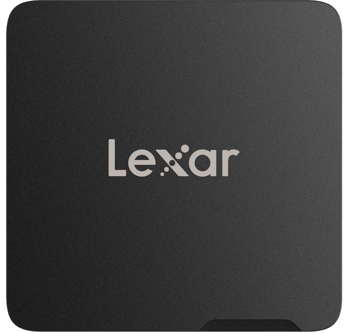 Lexar Go Portable SSD SL400 1TB + Hub vorne