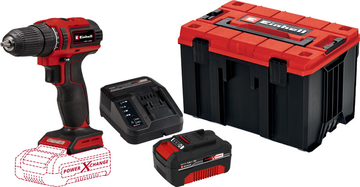 Einhell TE-CD 18/40 Li BL Solo 4.0Ah Battery E-Case M Starter Kit Main Image