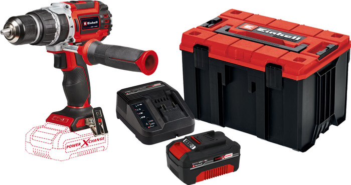 Einhell TP-CD 18/60 Li-i BL Solo 4.0Ah Battery E-Case M Starter Kit Main Image