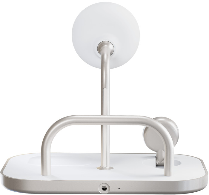 Zens 4-in-1 MagSafe with Qi2 Wireless Charger 15W with Stand, Watch Stand, and iPad Stand back