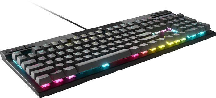 Corsair K70 MAX RGB Gaming-Tastatur Qwertz vorne