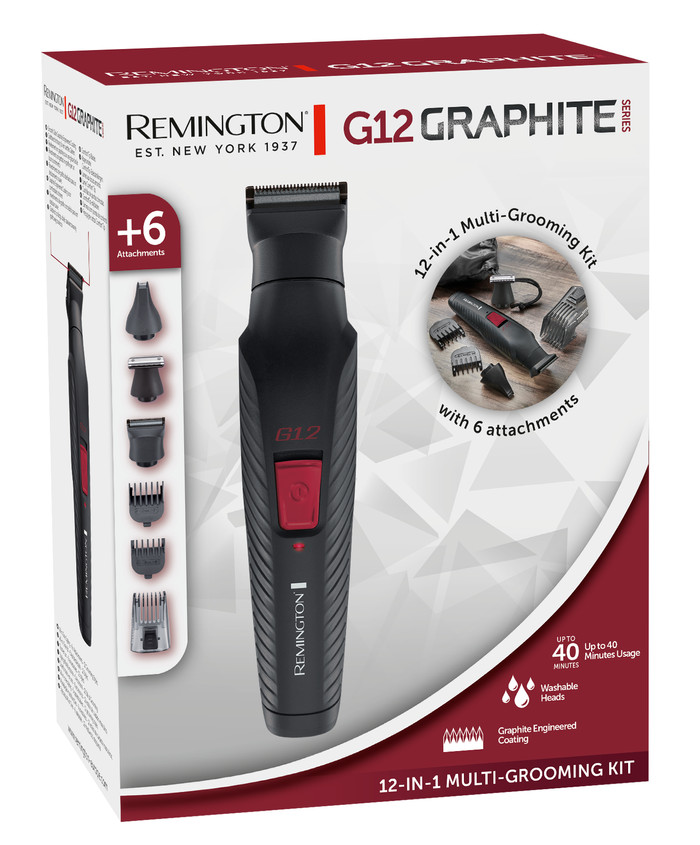 Remington G12 Graphite 12-in-1 Set verpackung