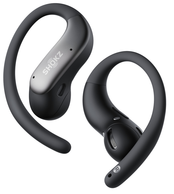 Shokz OpenFit Air 2 Schwarz vorne
