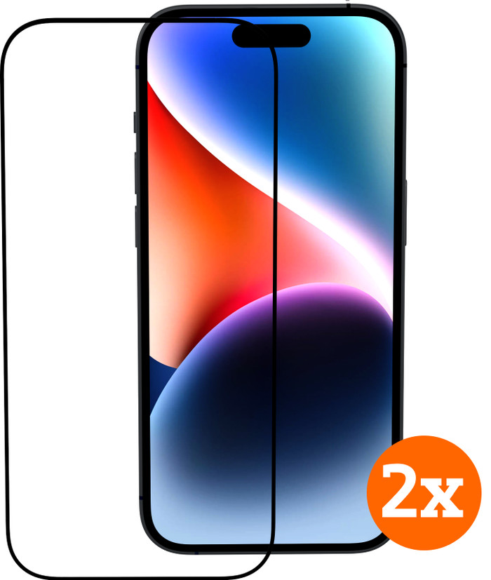 BlueBuilt Apple iPhone 15 Panzerglas Doppelpack Main Image