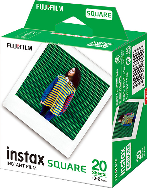 Fujifilm Instax Square Film (20 Stück) rechte seite
