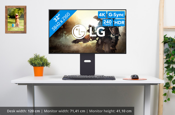 LG UltraGear OLED 32GS95UV-B visual Coolblue 1