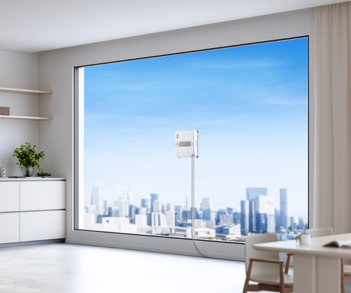 Ecovacs WINBOT mini 2 produkt in gebrauch