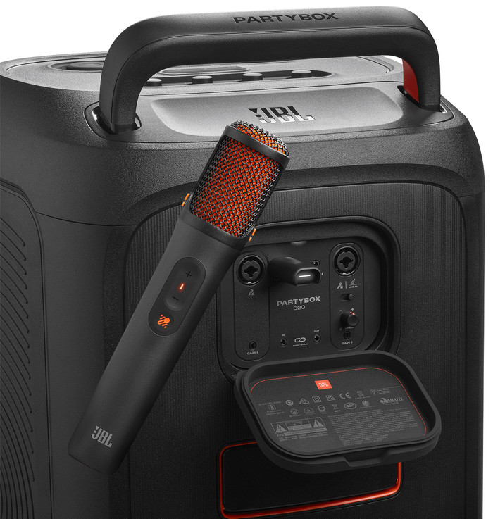 JBL Easysing MIC Schwarz produkt in gebrauch