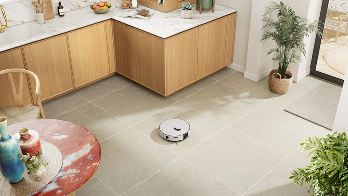 Samsung Bespoke Jet Bot Combo Steam produkt in gebrauch