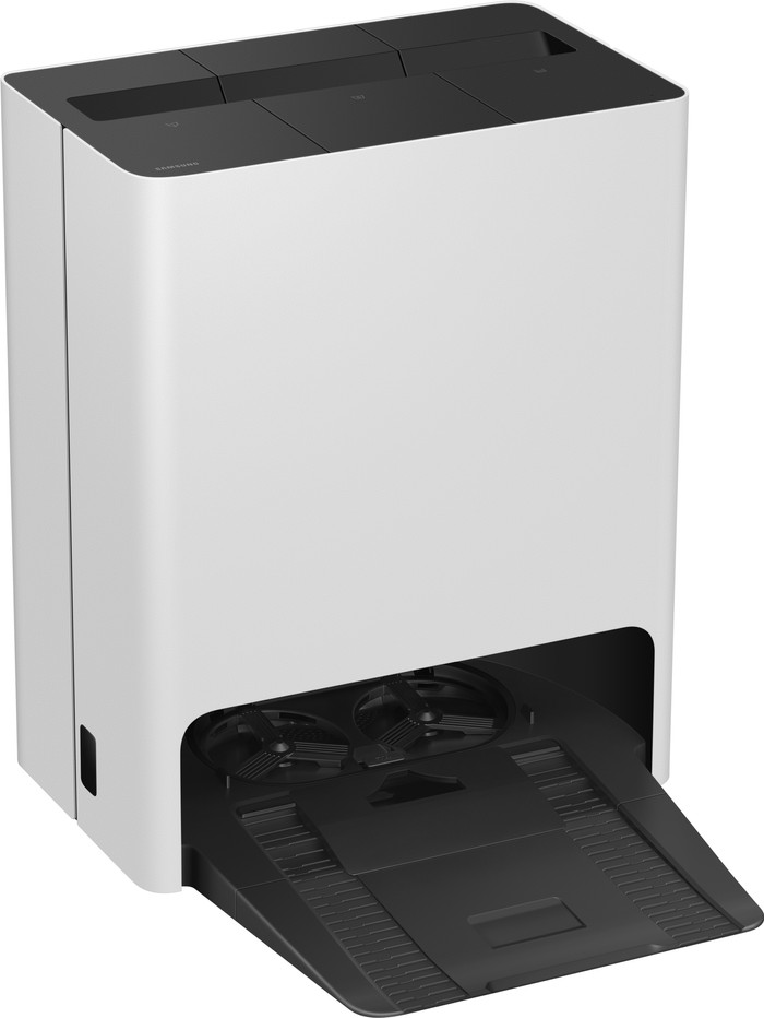 Samsung Bespoke Jet Bot Combo AI Steam left side