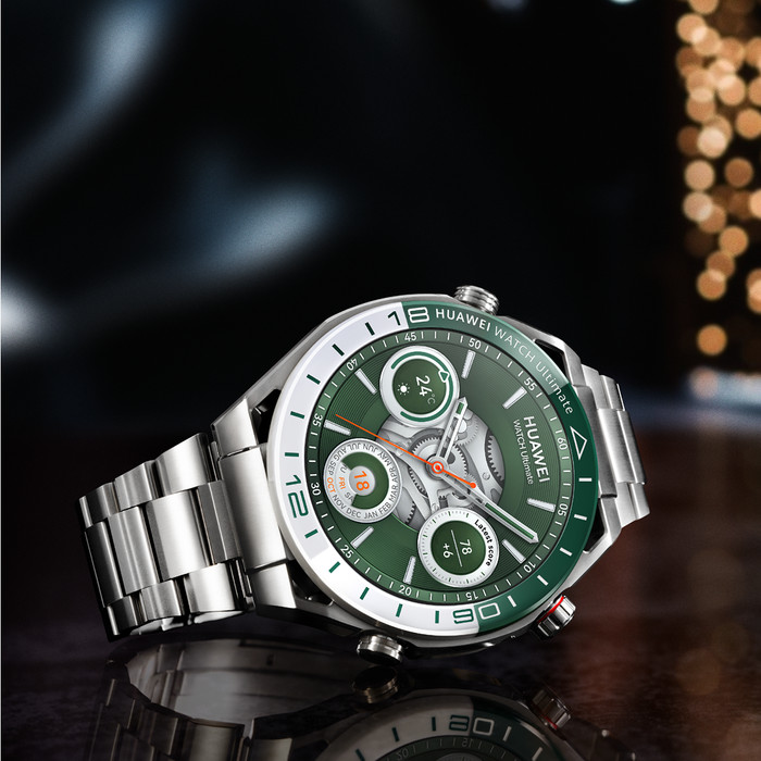 ラウンド用品・アクセサリー HUAWEI WATCH Ultimate Green Huawei launches Watch Ultimate Green Edition in China with